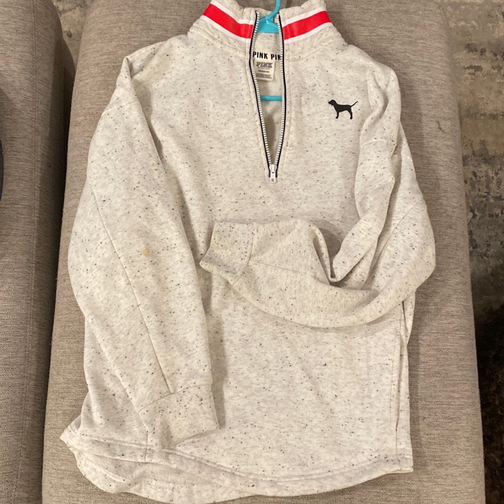 Pink Victoria’s Secret jacket sweater